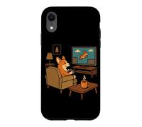 Funny Corgi Gamer Dog Humor Console Video Game Retro Gaming Case for iPhone XR