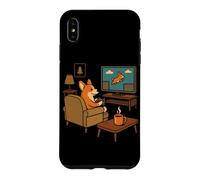Funny Corgi Gamer Dog Humor Console Video Game Retro Gaming Case for iPhone XS Max