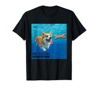 Funny Corgi Swimming Underwater T-Shirt