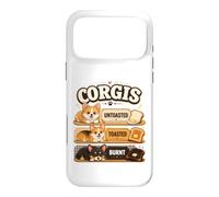 Funny Corgi Toast Lover Bakery Breakfast Pun Case for iPhone 17 Pro Max