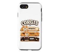 Funny Corgi Toast Lover Bakery Breakfast Pun Case for iPhone SE (2020) / 7/8