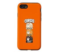 Funny Corgi Toast Scale Untoasted Toasted Burnt Case for iPhone SE (2020) / 7/8