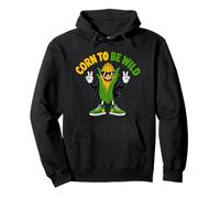 Funny Corn Graphic for Men Women Corn On The Cob Farmer Pullover Hoodie