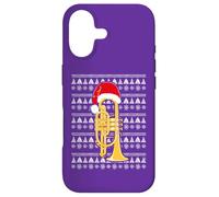 Funny Cornet Humour for Brass Band on Christmas Jumper Day? Case for iPhone 17