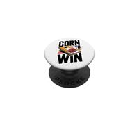 Funny Cornhole Corn To Win PopSockets Adhesive PopGrip