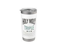 Funny Cornhole Holy Moly Triple cornholey Stainless Steel Insulated Tumbler