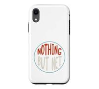 Funny Cornhole humor Nothing but net Case for iPhone XR