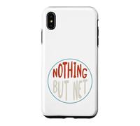 Funny Cornhole humor Nothing but net Case for iPhone XS Max