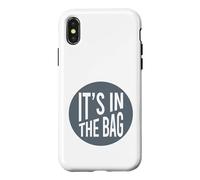 Funny Cornhole Pun, It's in the bag Case for iPhone X/XS