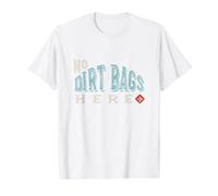 Funny Cornhole Pun, No Dirt Bags here Value Graphic T-Shirt, Men, White, XL