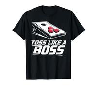 Funny Cornhole Toss Like A Boss T-Shirt