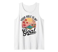 Funny Cornhole Your Hole Is My Goal Tank Top