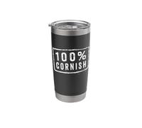 Funny Cornwall Humour for Expats Pride Proud Cornish Roots Stainless Steel Insulated Tumbler