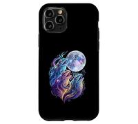 Funny Cosmic Frogs Howling at the Moon Fantasy Art Case for iPhone 11 Pro