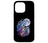 Funny Cosmic Frogs Howling at the Moon Fantasy Art Case for iPhone 14 Pro Max