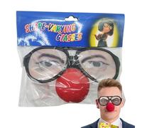 Funny Costume Glasses - Prank Costume Eyewear Toy - Unique Appearance Parties Accessory for Family Reunion, Halloween, Cosplay Parties, April Fool's Day