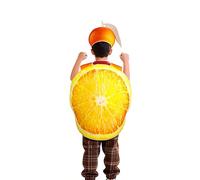 Funny Costumes - Halloween Cosplay Accessories Orange Outfit Costume Set | Orange Costume for Party Performances, Holiday Events, Provides a Eye-catching Look and a Funny Thing