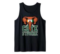 Funny COTE D'Ivoire Ivory Coast Boys Family Pride Roots Tank Top