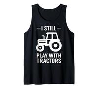 Funny Country Farmer Tractor Lover Tank Top
