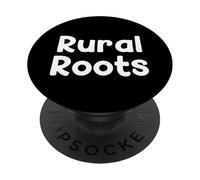 Funny Country Life Design Rural Roots Outdoor Mindset PopSockets Adhesive PopGrip