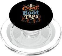 Funny Country Music Night Boots PopSockets PopGrip for MagSafe