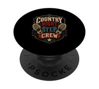 Funny Country Music Night PopSockets Adhesive PopGrip