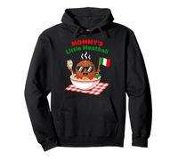 Funny Couple Mommy's Little Meatball Italian Women Pullover Hoodie