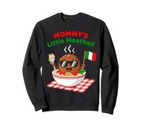 Funny Couple Mommy's Little Meatball Italian Women Sweatshirt