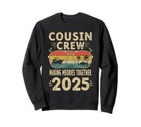 Funny Cousin Crew 2025 Summer Group Making Memories Together Sweatshirt