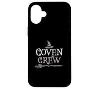Funny COVEN CREW 1692 Faboolous Witch Crafty Warlock Village Case for iPhone 16 Plus