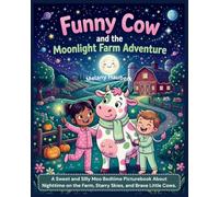 Funny Cow and the Moonlight Farm Adventure: A Sweet and Silly Moo Bedtime Picturebook About Nighttime on the Farm, Starry Skies, and Brave Little Cows ... Cow Farm Animals Picture stories for Kids)