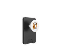 Funny Cow Eats Pizza Graphic Boys Girls Cow Lovers PopSockets PopWallet for MagSafe