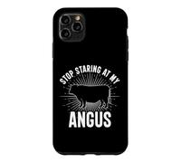 Funny Cow Farmer Rasing Cattle Dairy Farming Angus Cows Case for iPhone 11 Pro Max