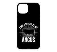 Funny Cow Farmer Rasing Cattle Dairy Farming Angus Cows Case for iPhone 15 Plus
