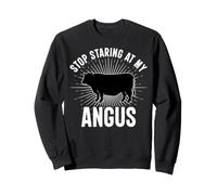 Funny Cow Farmer Rasing Cattle Dairy Farming Angus Cows Sweatshirt