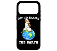 Funny Cow Off To Praise The Earth Earth Day Case for iPhone 17 Pro Max