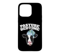 Funny Cow Pajama Pun Pasture Bedtime Case for iPhone 15 Pro Max