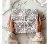 Funny Cow Pun Wrapping Paper - Cute Mooody Bitch Gift Wrap Sheets, Cheeky Cow Illustration Birthday, Novelty Adult Humor Present Wrap 191 (Large Sheet - 58 x 85cm / 22.8" x 33.4" inches)