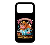 Funny Cow Secret Remember If We Get Caught Humor Case for iPhone 17 Pro Max