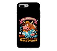 Funny Cow Secret Remember If We Get Caught Humor Case for iPhone 7 Plus/8 Plus
