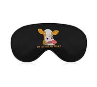 Funny Cow Sleep Eye Mask Cute Blindfold Eye Covers Eyeshade for Women Men Gifts