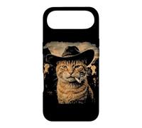 Funny Cowboy Cat Smoking Cigarette Cat Meme Case for iPhone Air