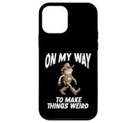 Funny Cowboy Frog On My Way To Make Things Weird Case for iPhone 12 mini