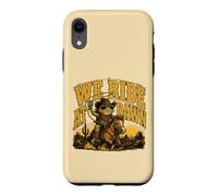 Funny Cowboy Frog Rodeo Western Country Humor Case for iPhone XR
