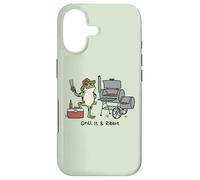 Funny Cowboy Frog with Grilling Skills, Summer Backyard BBQ Case for iPhone 17