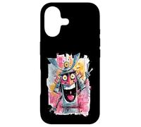 Funny Cowboy Peace Graffiti Pop Character Graphic Art Face Case for iPhone 17