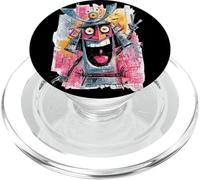 Funny Cowboy Peace Graffiti Pop Character Graphic Art Face PopSockets PopGrip for MagSafe