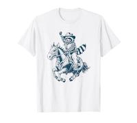 Funny Cowboy Raccoon Rodeo T-Shirt