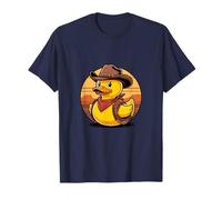 Funny Cowboy Rubber Duck Western Wild West Rodeo T-Shirt
