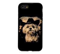 Funny Cowboy Shih Tzu Smoking Cigarette Dog Lover Meme Case for iPhone SE (2020) / 7/8